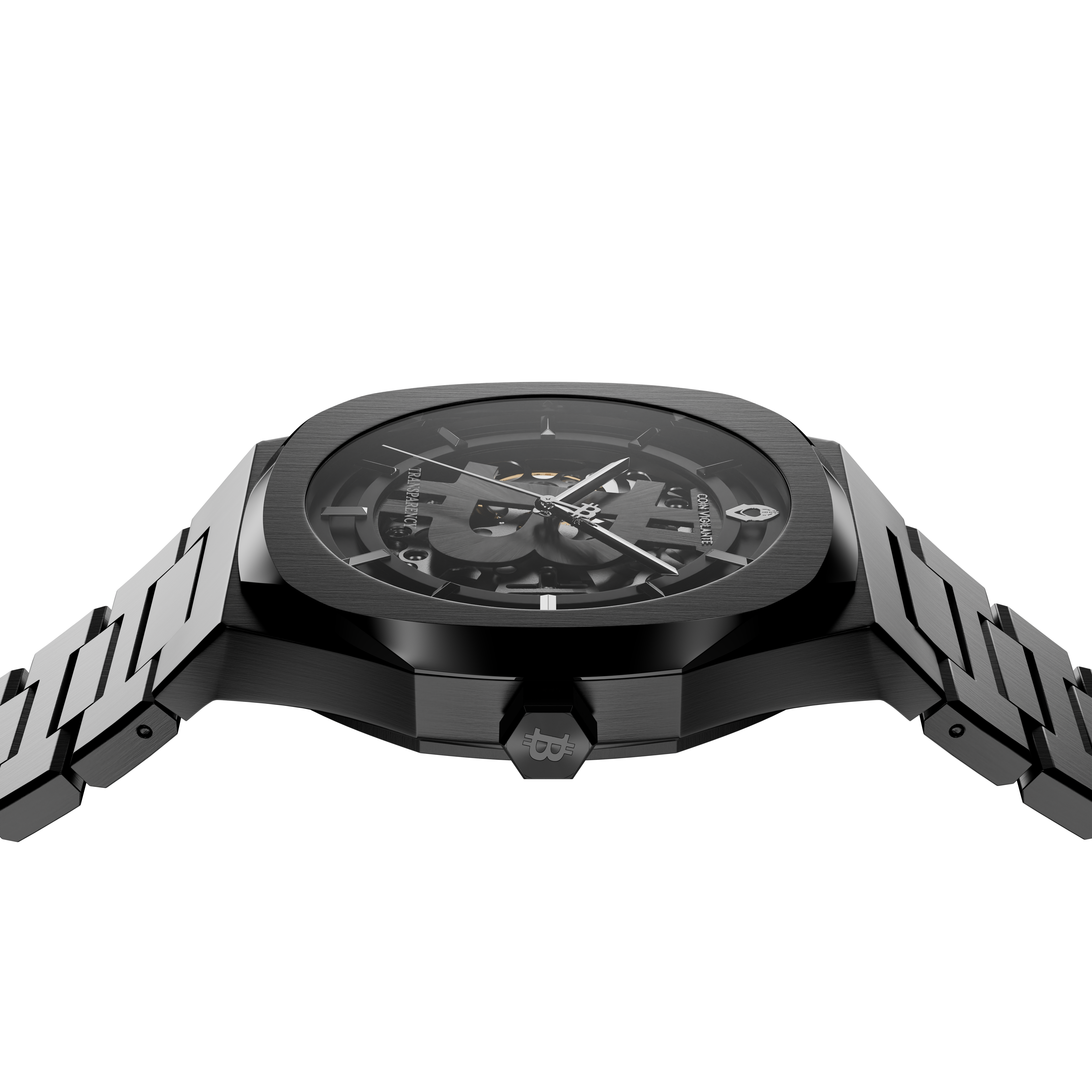 NEW: Bitcoin Transparency Edition Watch - All Black