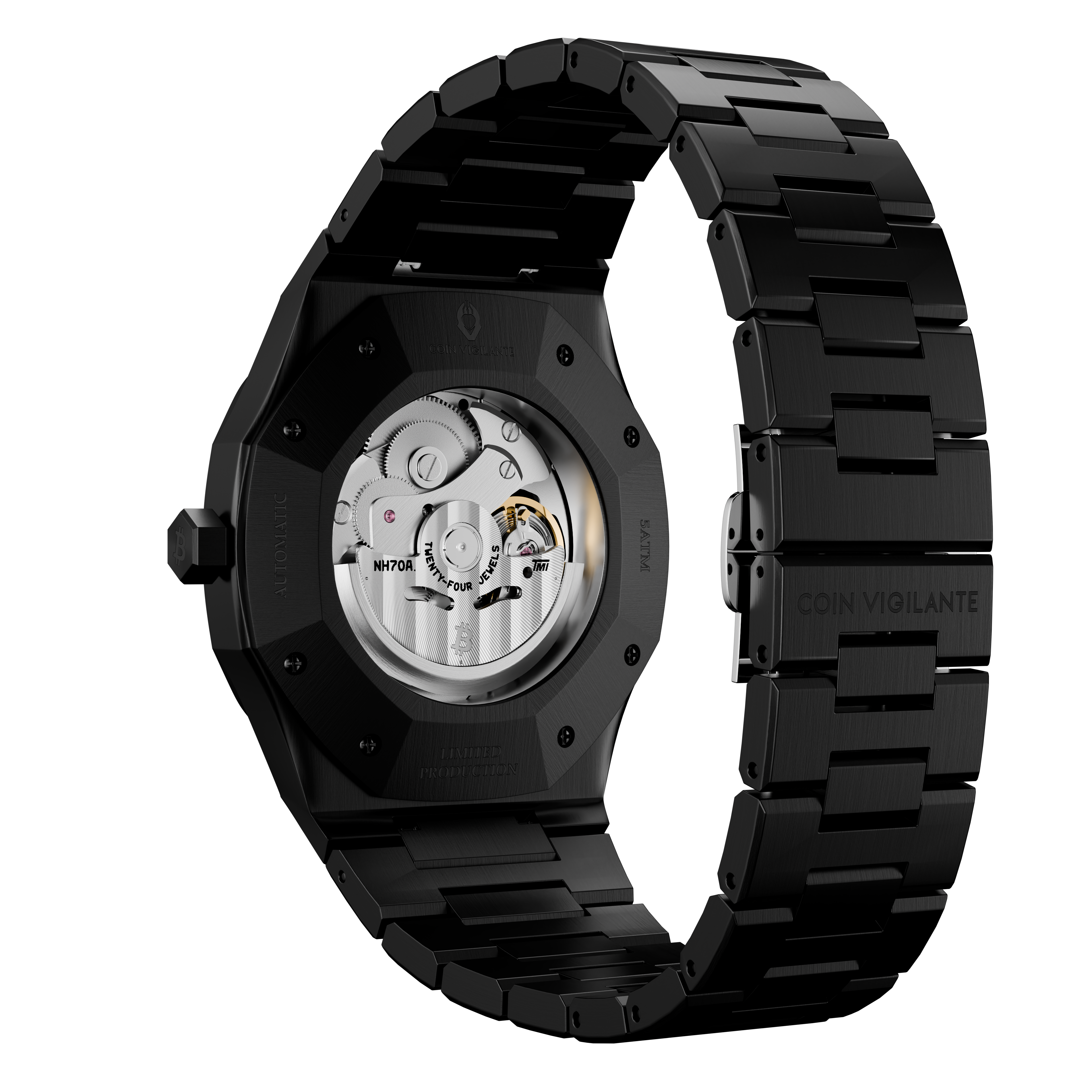 NEW: Bitcoin Transparency Edition Watch - All Black